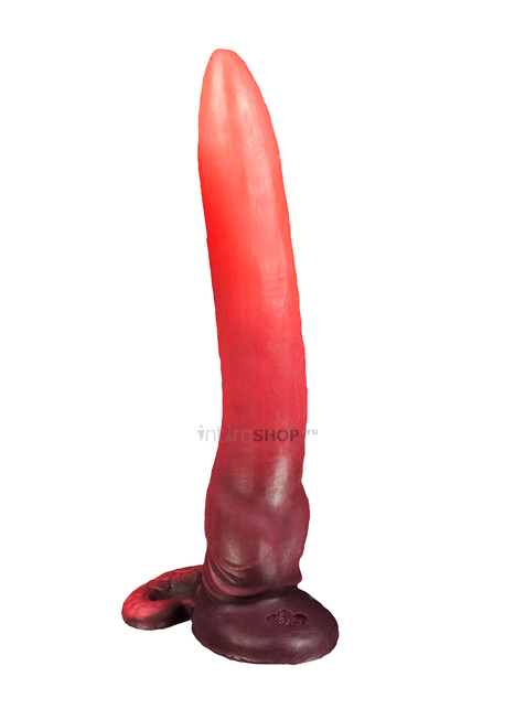 Фаллоимитатор EraSexa Зорг Long, 42 см, красный