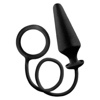 Эрекционное кольцо с анальным плагом Excellent Power Mens Rover 4 inch Butt Plug