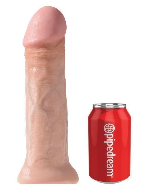Фаллоимитатор-гигант на присоске Pipedream King Cock 11 Cock, телесный