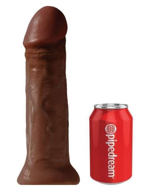 Фаллоимитатор-гигант на присоске Pipedream King Cock 11 Cock, коричневый