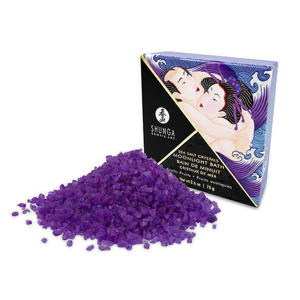 Соль для ванны Shunga Moonlight Bath Экзотические фрукты, мини, 75 гр