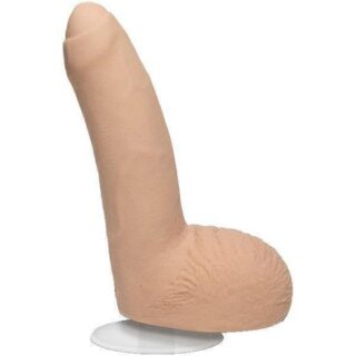Фаллоимитатор необрезанный Doc Johnson Signature Cocks William Seed 8" ULTRASKYN™ Vac-U-Lock™, телесный