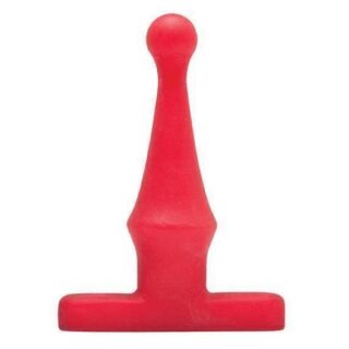 Анальная пробка Topco Sales Boom Buddies Tease My Tush, красная, 12 см