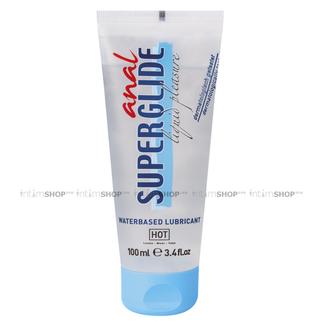 Анальная смазка на водной основе ANAL SUPERGLIDE 100 мл