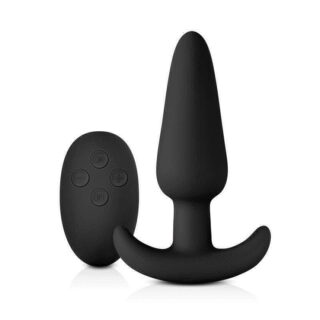 Анальная вибропробка Renegade - Rumble - Wireless Plug - Black с пультом управления