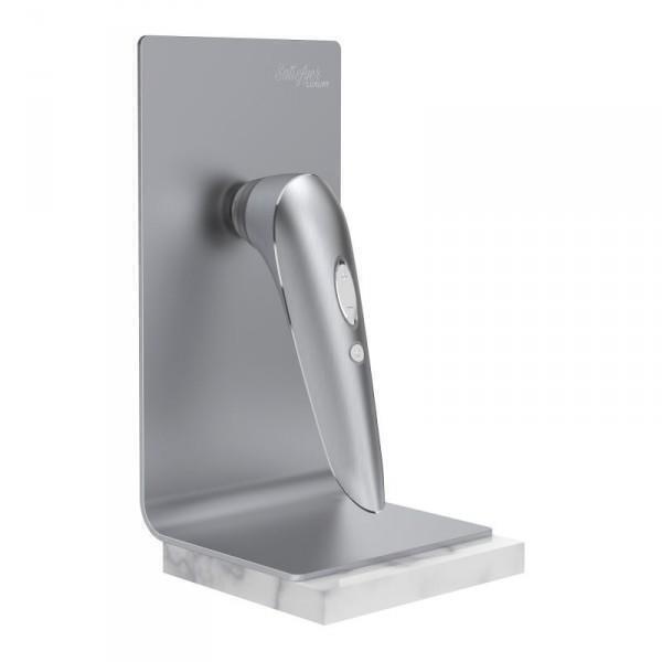 Бесконтактный клиторальный стимулятор  Satisfyer Luxury High Fashion Silver Rechargeable Vibe