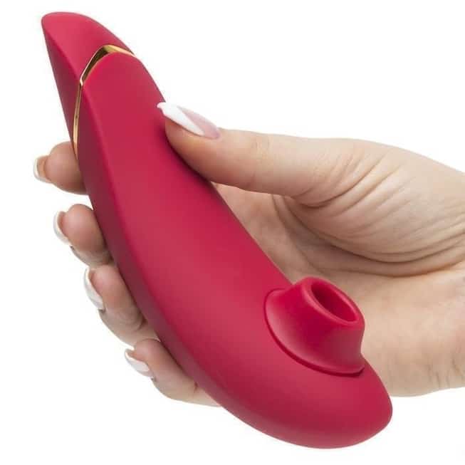 Бесконтактный клиторальный стимулятор Womanizer Premium Red