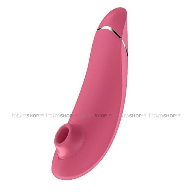 Клиторальный стимулятор Womanizer Premium, розовый от IntimShop