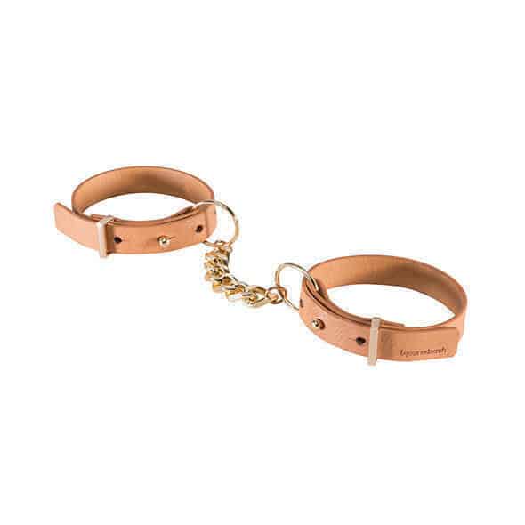 Наручники Bijoux Indiscrets, коричневые