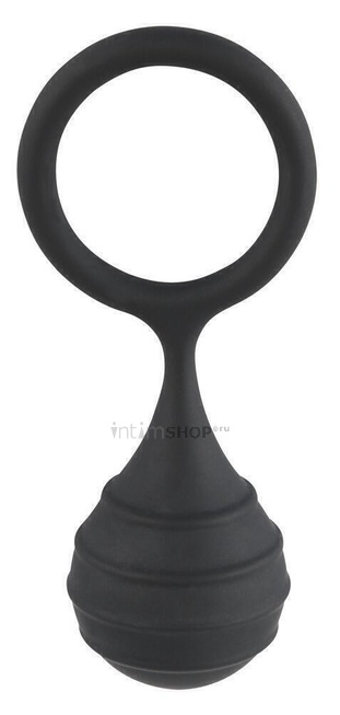 

Эрекционное кольцо Orion Cock Ring+Weight с утяжелителем, черный