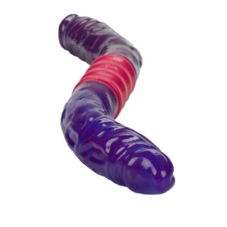 Двухсторонний вибромассажер California Exotic Novelties Dual Vibrating Flexi-Dong™, фиолетовый