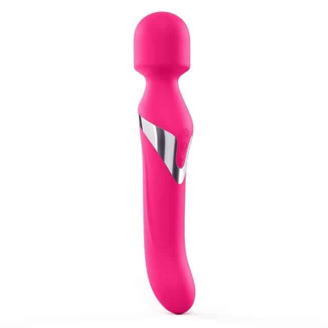 Двухсторонний стимулятор с двойным мотором Dorcel Dual Orgasms, розовый