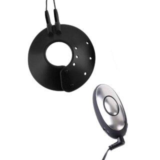 Утяжка на мошонку PipeDream Silicone Parachute для электростимуляции, черная