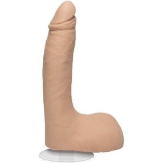 Фаллоимитатор с мошонкой Doc Johnson Signature Cocks Randy 8.5" ULTRASKYN™ Vac-U-Lock™, телесный