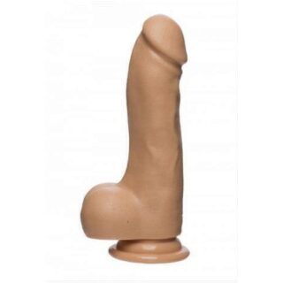 Фалоимитатор с мошонкой Master D 7.5 Inch FIRMSKYN Doc Johnson, телесный