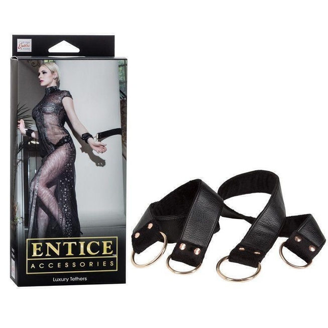 Фиксаторы Entice Luxury Tethers черные