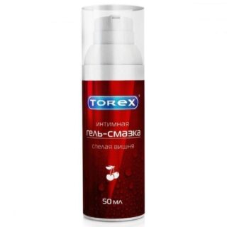 Гель-смазка Torex "Спелая вишня" на силиконовой основе, 50 мл