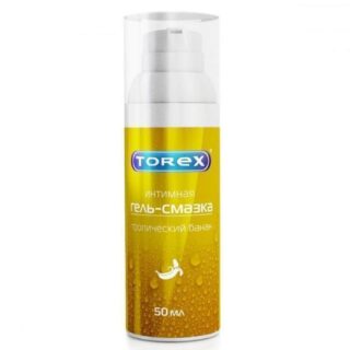 Гель-смазка Torex "Тропический банан" на силиконовой основе, 50 мл