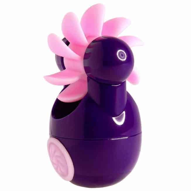Клиторальный вибростимулятор Sqweel Go Purple, фиолетовый