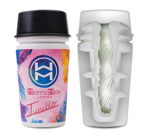 Мастурбатор MensMax Tumbler Spiral, белый