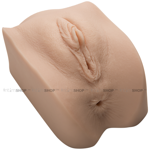 Мастурбатор в виде вагины и ануса Doc Johnson Briana's ULTRASKYN, телесный от IntimShop