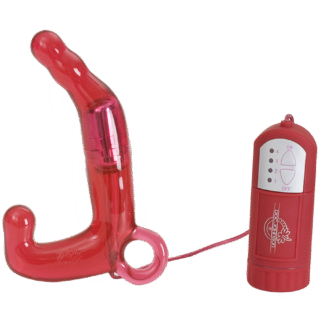 Мужской стимулятор Doc Johnson Men`s Pleasure Wand, красный