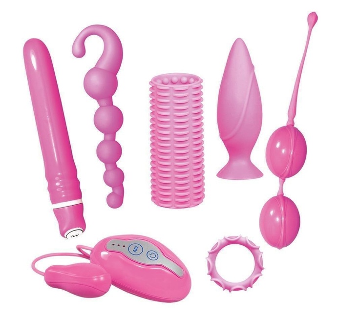 Набор из 7 предметов Orion Sweet Smile Crazy Collection, розовый