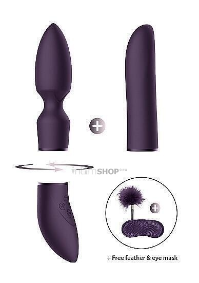 Набор Shots Switch Pleasure Kit #4, фиолетовый