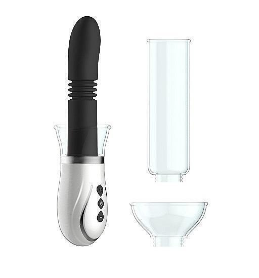 Набор Thruster 4 in 1 Rechargeable Couples Pump Kit Shots, чёрный
