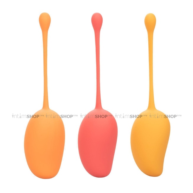 

Набор вагинальных шириков California Exotic Novelties Kegel Training Set Mango