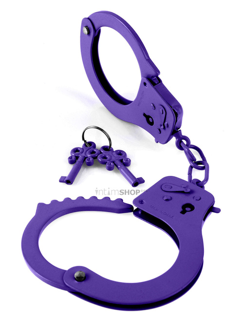 

Наручники металлические Designer Cuffs, фиолетовый