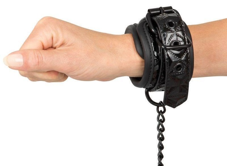 Наручники ORION Bad Kitty Handcuffs с геометрическим узором