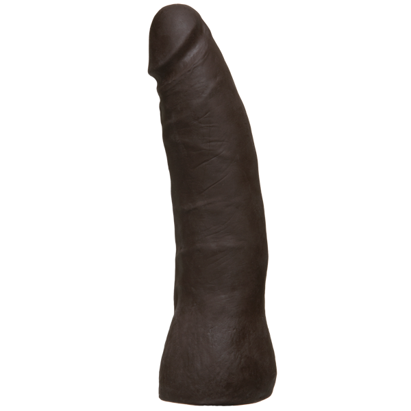 Насадка Doc Johnson Vac-U-Lock™ - 7" ULTRASKYN™ Thin Dong - Chocolate, коричневая