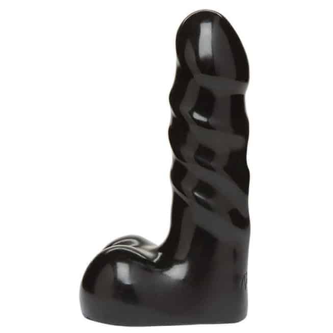 Насадка-фаллоимитатор Doc Johnson Vac-U-Lock™ CodeBlack 5" Raging Hard-Ons Cock, черная