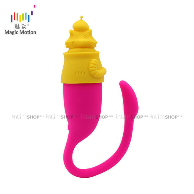 Насадка-Стимулятор Magic Motion Magic Cap, жёлтый от IntimShop