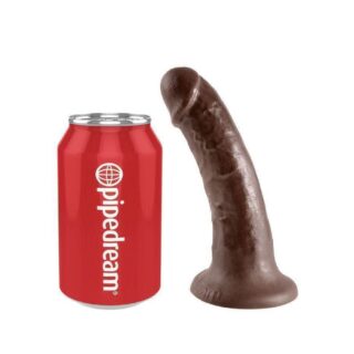 Фаллоимитатор на присоске PipeDream King Cock 6 Cock, коричневый