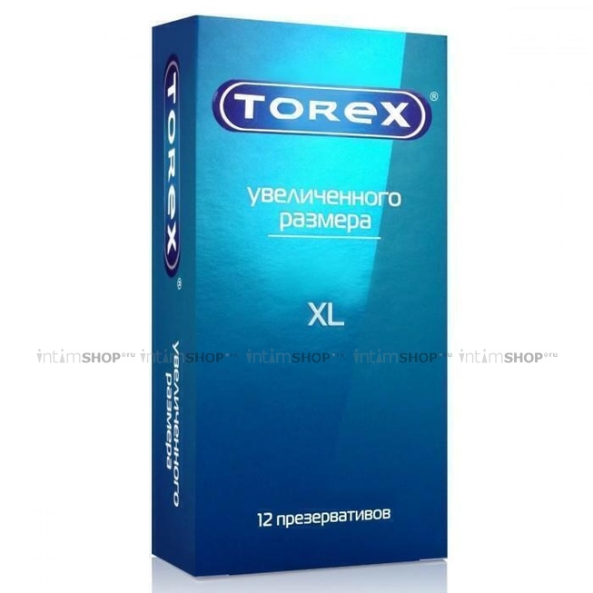 Презервативы большого размера гладкие Torex, 12 шт от IntimShop