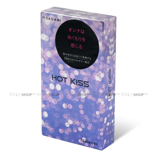 Презервативы Sagami Hot Kiss Latex Condom №10