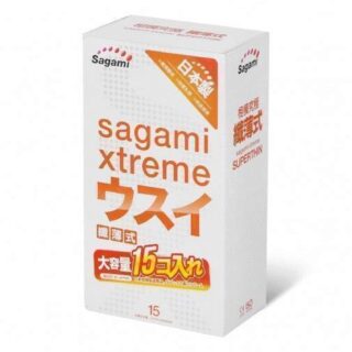 Презервативы Sagami Xtreme 0.04мм ультратонкие 15 шт