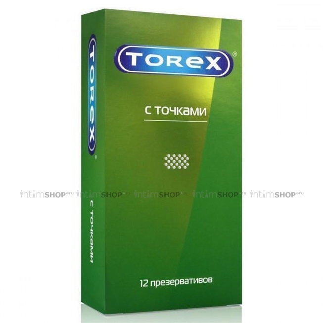 

Презервативы со стимулирующими точками Torex, 12 шт