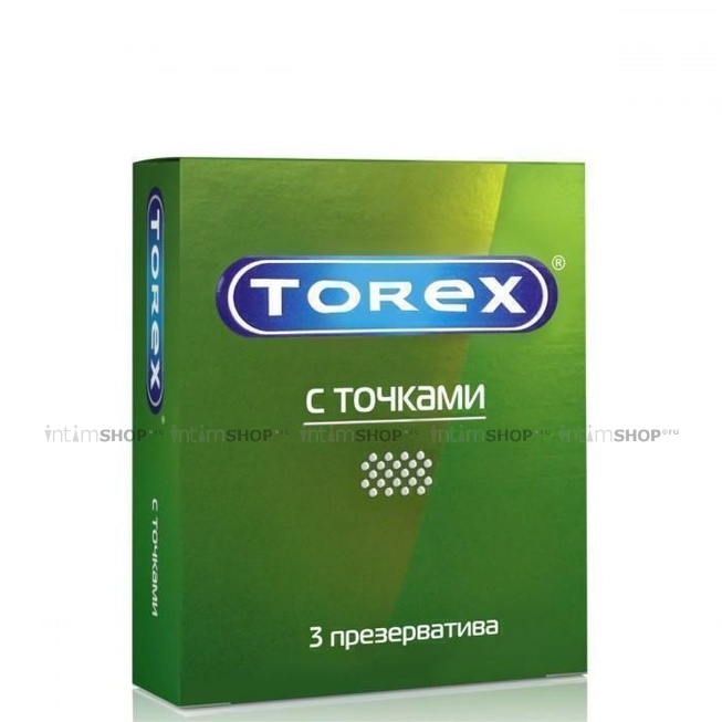 Презервативы со стимулирующими точками Torex, 3 шт от IntimShop