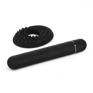 Силиконовый мини-вибратор класса люкс Le Wand Baton, черный