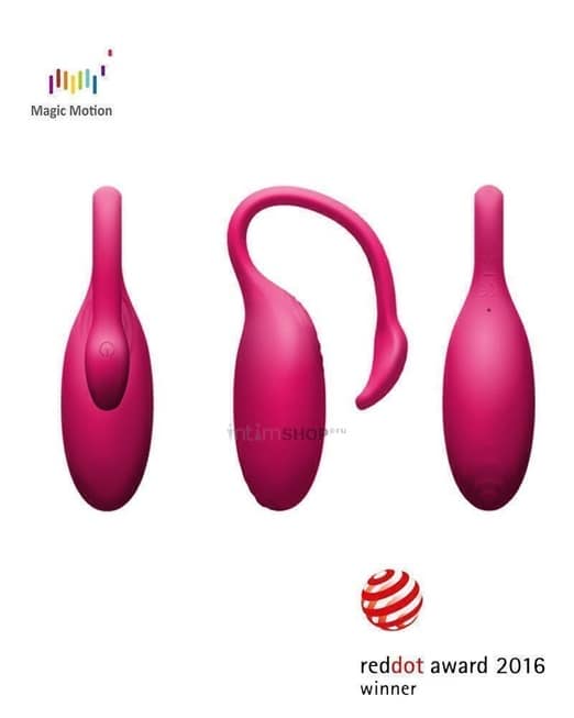 Smart-вибратор Magic Motion Flamingo, розовый от IntimShop