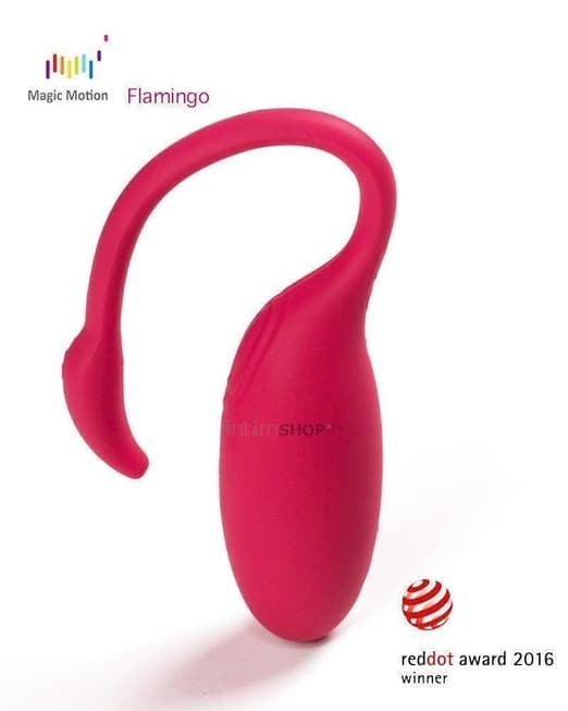 Smart-вибратор Magic Motion Flamingo, розовый от IntimShop