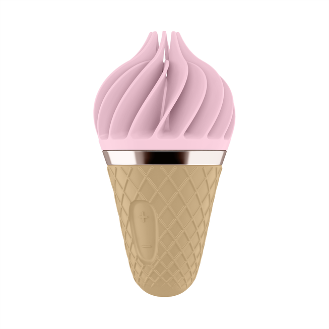Spinnator Satisfyer Lay-on Sweet Treat, натуральный, розовый