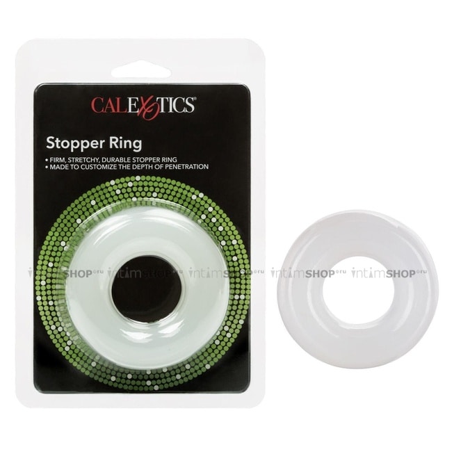 

Эрекционное кольцо California Exotic Novelties Stopper Ring, бесцветный