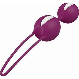 Вагинальные шарики Fun Factory Smartballs Duo, цвет фиолетово-белый