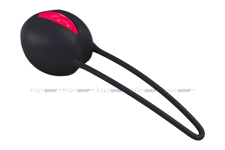 

Вагинальные Шарики Fun Factory Smartballs Uno, цвет черно-малиновый