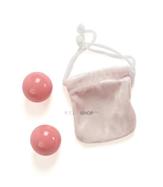 Вагинальные шарики Doc Johnson X-Large Ben Wa Balls, розовые от IntimShop