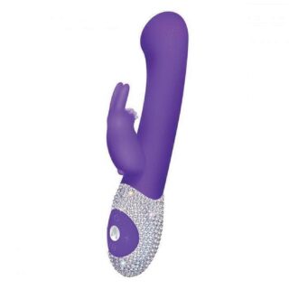 Вибратор кролик для G-точки The Rabbit Company The G-Spot Rabbit Crystalized, фиолетовый